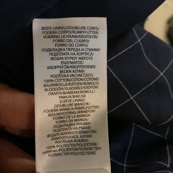 POLO RALPH LAUREN WINDBREAKER BLUE NAVY various sizes - Picture 7 of 8